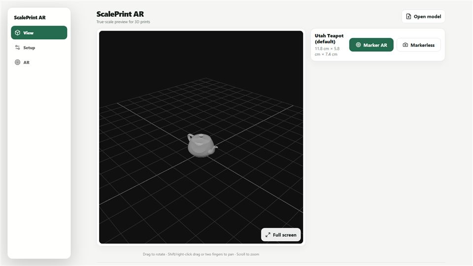 ScalePrint AR